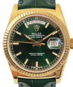 Fantastic Replica Rolex Day-date 36 118138 Caliber 3155 Automatic Movement 36mm Yellow Gold Case Mens/unisex Watch