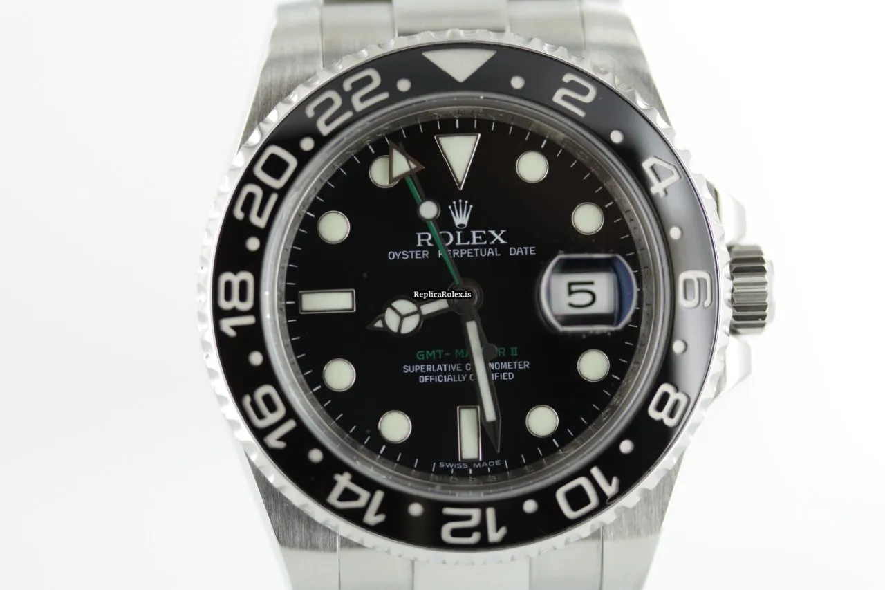 Wholesale Replica Rolex Gmt-master II 116710ln Caliber 3186 Automatic Movement 40mm Steel Case Mens/unisex Watch