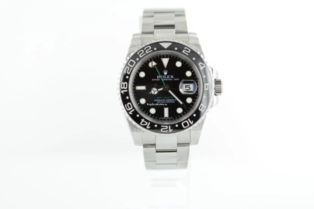 Wholesale Replica Rolex Gmt-master II 116710ln Caliber 3186 Automatic Movement 40mm Steel Case Mens/unisex Watch - Image 2