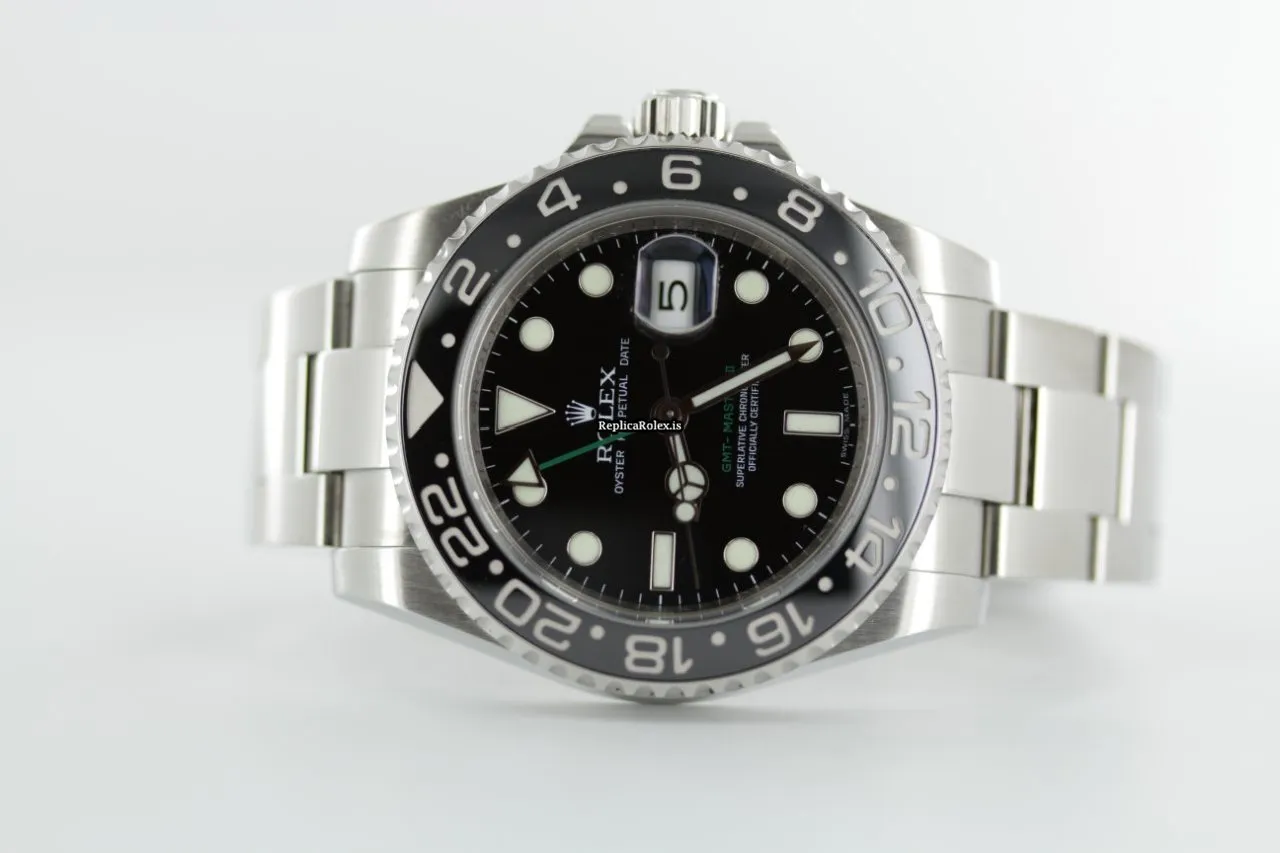 Wholesale Replica Rolex Gmt-master II 116710ln Caliber 3186 Automatic Movement 40mm Steel Case Mens/unisex Watch - Image 5