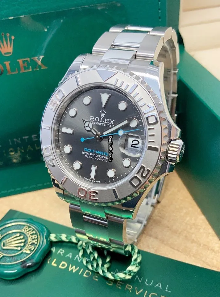 Terrific Replica Rolex Yacht-master 37 268622 Caliber 2236 Automatic Movement 37mm Steel Case Mens/unisex Watch - Image 4