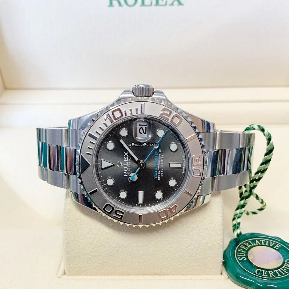 Terrific Replica Rolex Yacht-master 37 268622 Caliber 2236 Automatic Movement 37mm Steel Case Mens/unisex Watch - Image 5