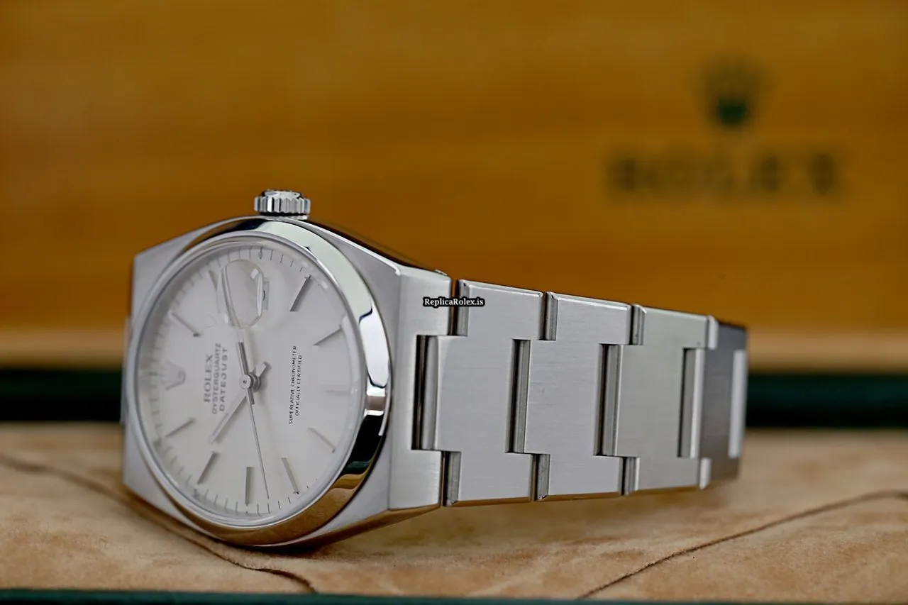 Lovely Replica Rolex Datejust Oysterquartz 17000 Caliber 5035 Quartz Movement 36x42mm Steel Case Mens/unisex Watch - Image 14