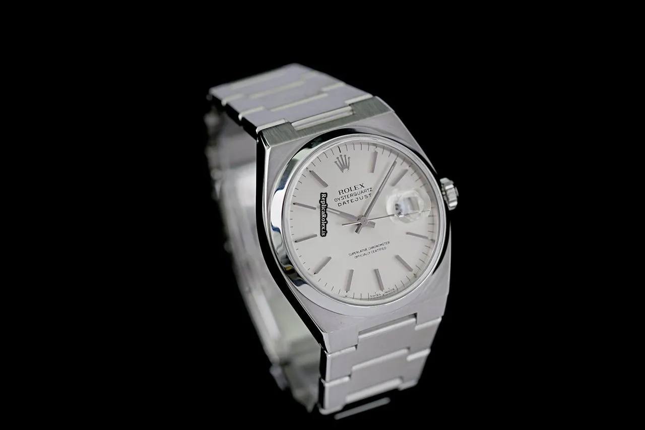 Lovely Replica Rolex Datejust Oysterquartz 17000 Caliber 5035 Quartz Movement 36x42mm Steel Case Mens/unisex Watch - Image 2