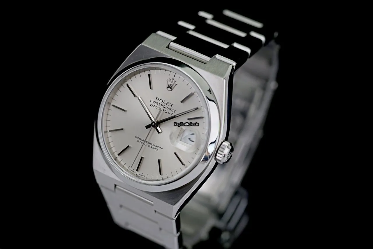 Lovely Replica Rolex Datejust Oysterquartz 17000 Caliber 5035 Quartz Movement 36x42mm Steel Case Mens/unisex Watch - Image 3