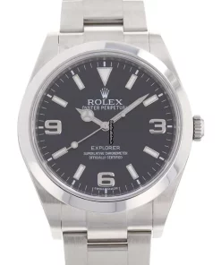 Top Replica Rolex Explorer 214270 Caliber 3132 Automatic Movement 39mm Steel Case Mens/unisex Watch