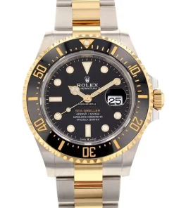 Suitable Fake Rolex Sea-dweller 126603 Caliber 3235 Automatic Movement 43mm Gold/steel Case Mens/unisex Watch