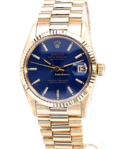 Fantastic Clone Rolex Datejust 6827 Caliber 2135 Automatic Movement 31mm Yellow Gold Case Womens Watch