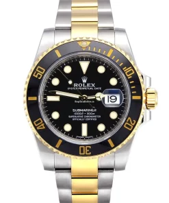Wonderful Replica Rolex Submariner Date 116613ln Caliber 3135 Automatic Movement 40mm Gold/steel Case Mens/unisex Watch