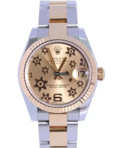 Wholesale Replica Rolex Lady-datejust 178273 Caliber 2235 Automatic Movement 31mm Gold/steel Case Womens Watch