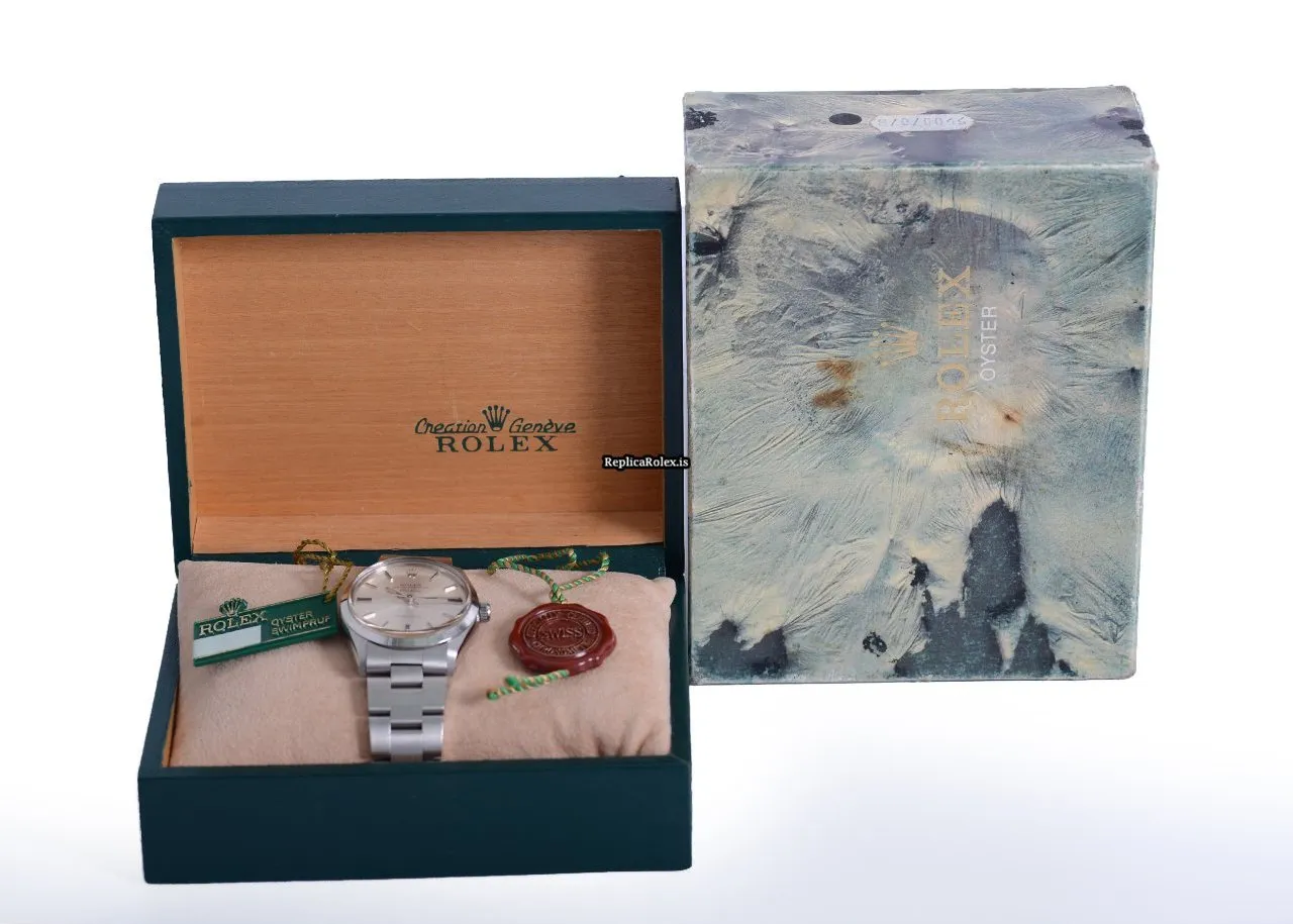 Wholesale Replica Rolex Air King Precision 5500 Automatic Movement 34mm Steel Case Mens/unisex Watch - Image 10