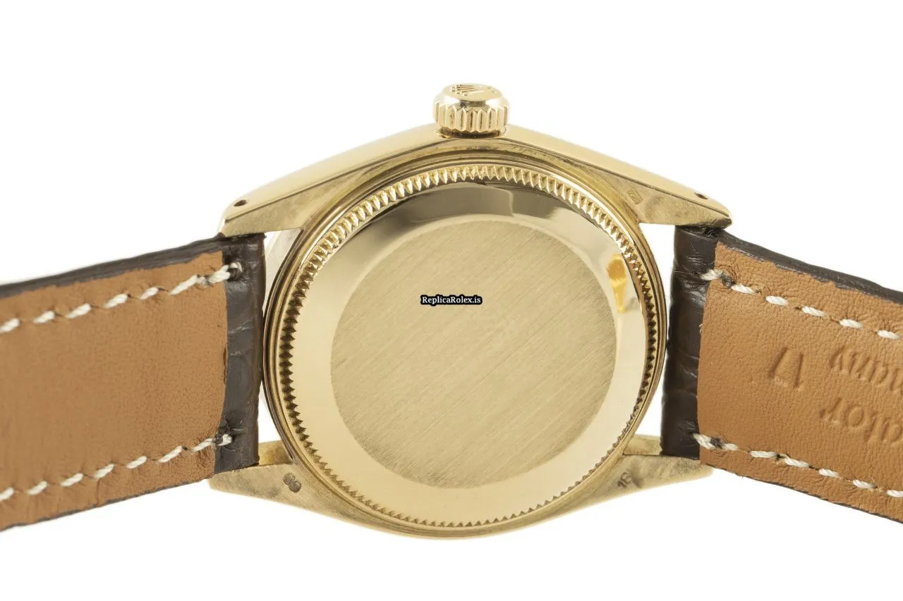 Discount Replica Rolex Lady-datejust 6827 Caliber 2030 Automatic Movement 31mm Yellow Gold Case Womens Watch - Image 7