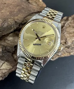 Best Replica Rolex Datejust 16013 Automatic Movement 36mm Gold/steel Case Watch