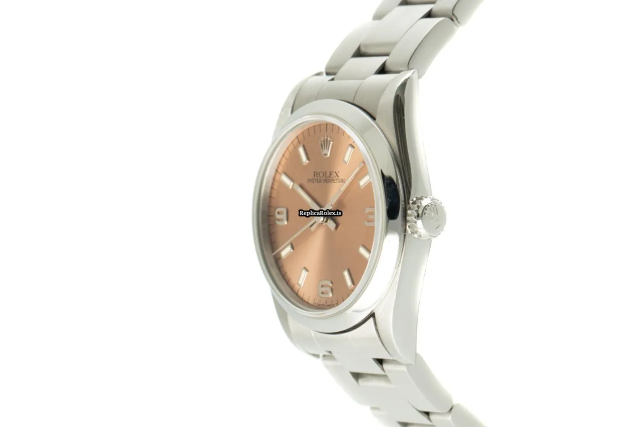 Ideal Replica Rolex Oyster Perpetual 31 67480 Caliber 2130 Automatic Movement 31mm Steel Case Womens Watch - Image 5