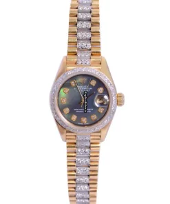 Amazing Replica Rolex Lady-datejust 69178 Automatic Movement 26mm Yellow Gold Case Womens Watch