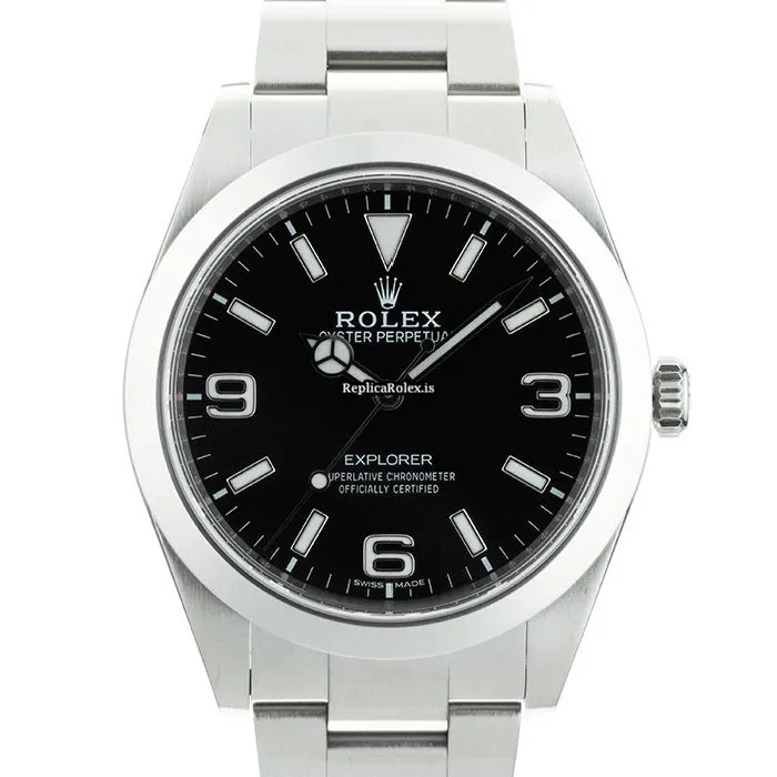 Superb Fake Rolex Explorer 214270 Caliber 3132 Automatic Movement 39mm Steel Case Watch