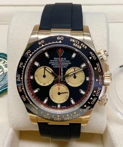 Trustworthy Copies Rolex Daytona 116518ln Caliber 4130 Automatic Movement 40mm Yellow Gold Case Mens/unisex Watch