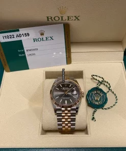 Amazing Replica Rolex Datejust 126231-0013 Caliber 3235 Automatic Movement 36mm Gold/steel Case Mens/unisex Watch