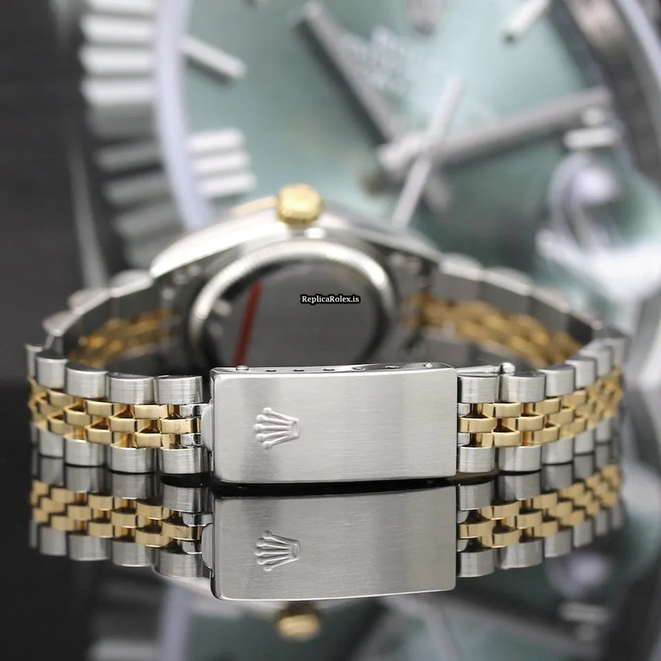 Wholesale Copies Rolex Lady-datejust 69173 Caliber 2135 Automatic Movement 26x42mm Gold/steel Case Womens Watch - Image 12