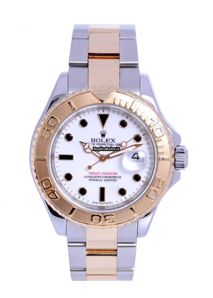 Superior Copy Rolex Yacht-master 40 16623 Caliber 3135 Automatic Movement 40mm Gold/steel Case Mens/unisex Watch
