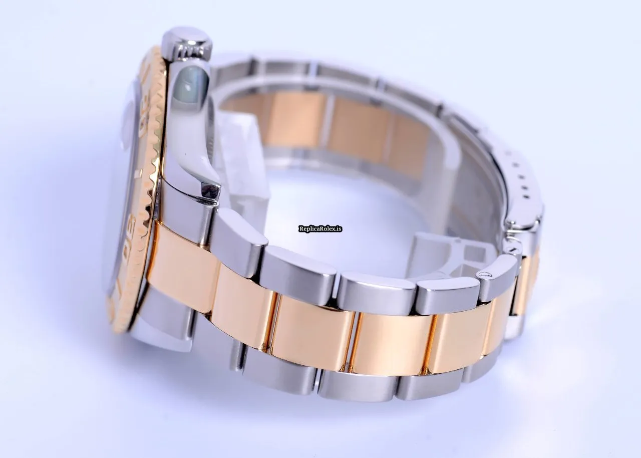 Superior Copy Rolex Yacht-master 40 16623 Caliber 3135 Automatic Movement 40mm Gold/steel Case Mens/unisex Watch - Image 4