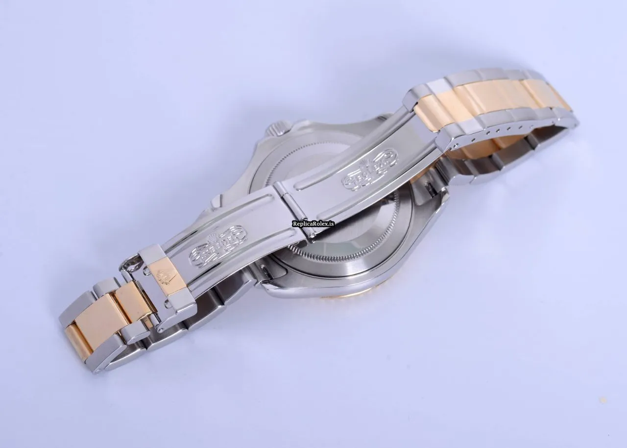 Superior Copy Rolex Yacht-master 40 16623 Caliber 3135 Automatic Movement 40mm Gold/steel Case Mens/unisex Watch - Image 8