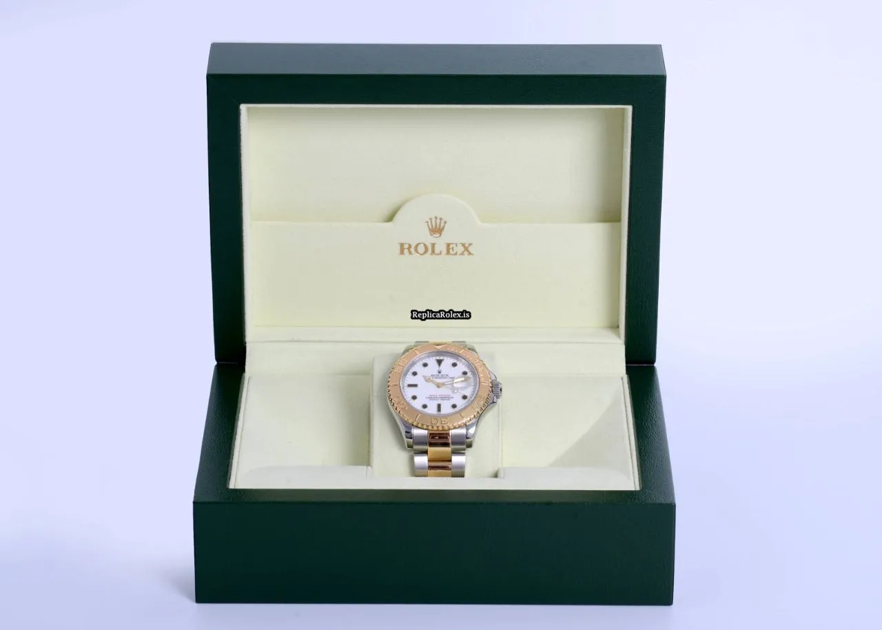 Superior Copy Rolex Yacht-master 40 16623 Caliber 3135 Automatic Movement 40mm Gold/steel Case Mens/unisex Watch - Image 9