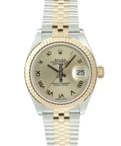 Trustworthy Replica Rolex Lady-datejust 28 Caliber 2236 Automatic Movement 28mm Gold/steel Case Watch