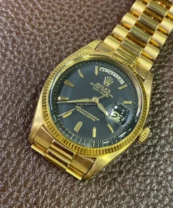 Wonderful Fake Rolex Day-date 36 1803 Automatic Movement Yellow Gold Case Mens/unisex Watch