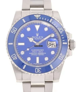Affordable Replica Rolex Submariner Date 116619glb Caliber 3135 Automatic Movement 40mm White Gold Case Mens/unisex Watch