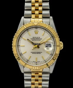 Beautiful Replica Rolex Datejust Turn-o-graph 16263 Caliber 3155 Automatic Movement 36mm Steel Case Mens/unisex Watch