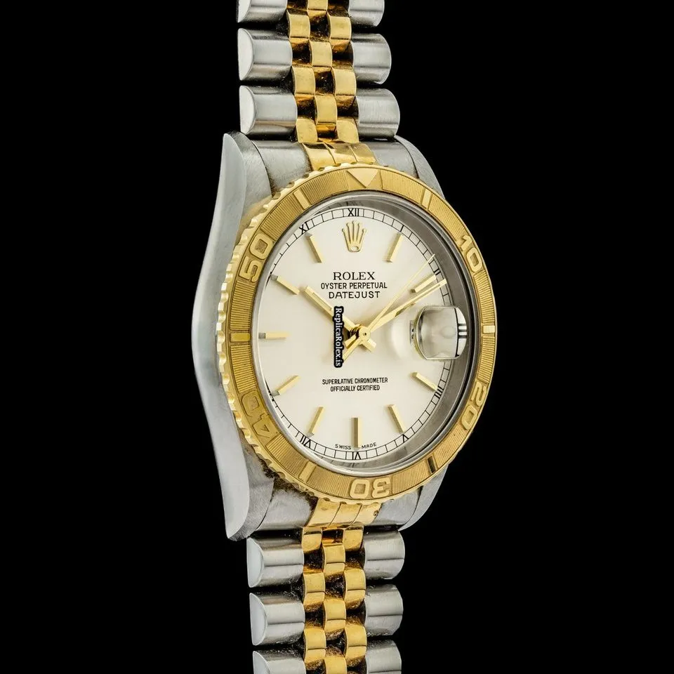 Beautiful Replica Rolex Datejust Turn-o-graph 16263 Caliber 3155 Automatic Movement 36mm Steel Case Mens/unisex Watch - Image 11