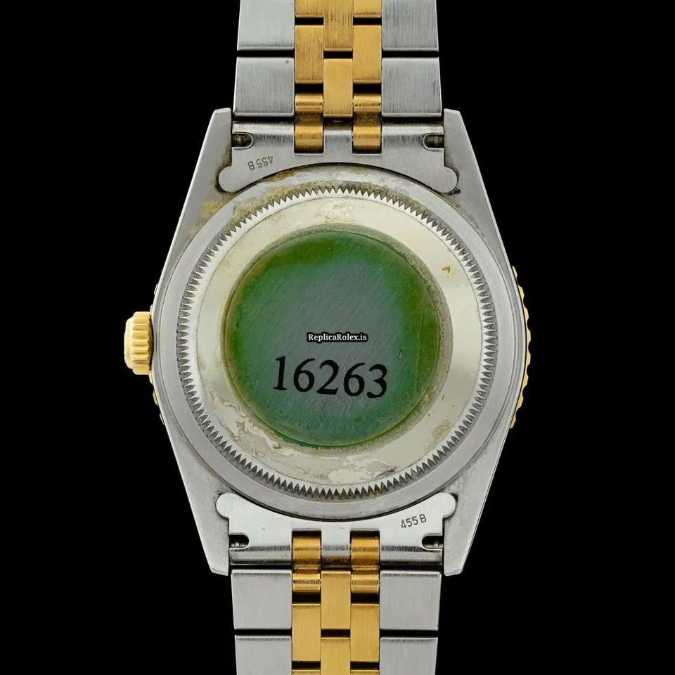 Beautiful Replica Rolex Datejust Turn-o-graph 16263 Caliber 3155 Automatic Movement 36mm Steel Case Mens/unisex Watch - Image 7