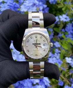 1:1 Replica Rolex Datejust 115234 Caliber 3135 Automatic Movement 34mm Steel Case Mens/unisex Watch