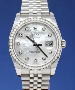 Exquisite Replica Rolex Datejust 116244 Caliber 3135 Automatic Movement 36mm Steel Case Mens/unisex Watch