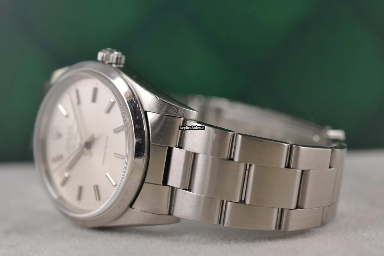 Good Replicas Rolex Air King Precision 14000m Caliber 3130 Automatic Movement 34mm Steel Case Mens/unisex Watch - Image 2