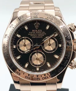Reliable Replica Rolex Daytona 116505 Caliber 4130 Automatic Movement 40mm Rose Gold Case Mens/unisex Watch