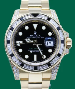 Quality Copies Rolex Gmt-master II 116758 Automatic Movement 40mm Yellow Gold Case Mens/unisex Watch