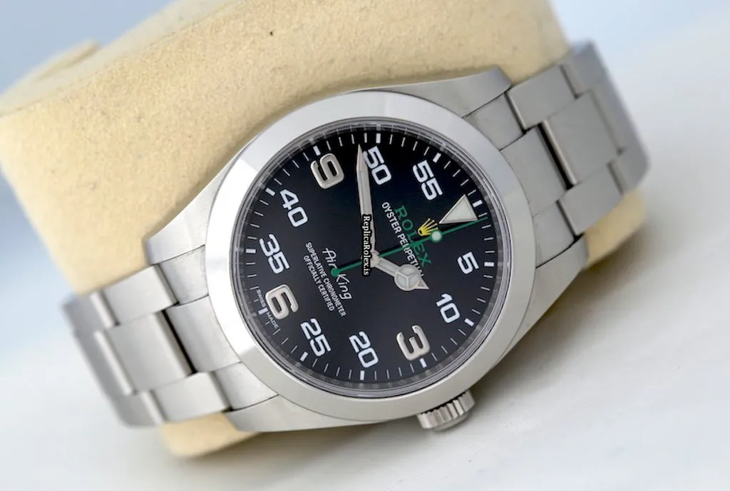 Ideal Fake Rolex Air King 116900 Caliber 3131 Automatic Movement 40mm Steel Case Mens/unisex Watch