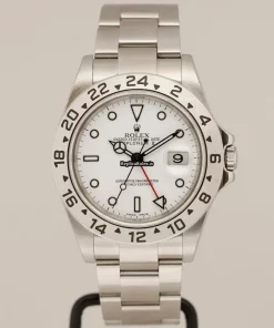 Good Fake Rolex Explorer II 16570 Caliber 3185 Automatic Movement 40mm Steel Case Mens/unisex Watch
