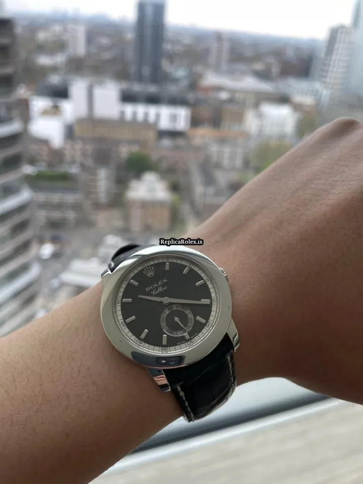 Great Replica Rolex Cellini 5241 Manual Winding Movement 38mm Platinum Case Mens/unisex Watch