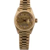 Durable Replica Rolex Lady-datejust 6917 Caliber 2030 Automatic Movement 26mm Yellow Gold Case Womens Watch