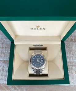 Fabulous Fake Rolex Datejust 126334 Caliber 3235 Automatic Movement 41mm White Gold Case Mens/unisex Watch