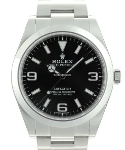 Amazing Replica Rolex Explorer 214270 Caliber 3132 Automatic Movement 39mm Steel Case Watch