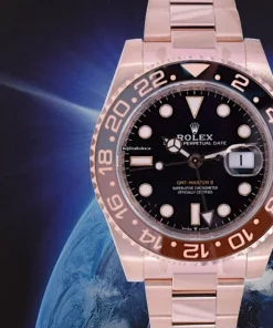 Distinctive Fake Rolex Gmt-master II 126715chnr-0001 Caliber 3285 Automatic Movement 40mm Rose Gold Case Mens/unisex Watch