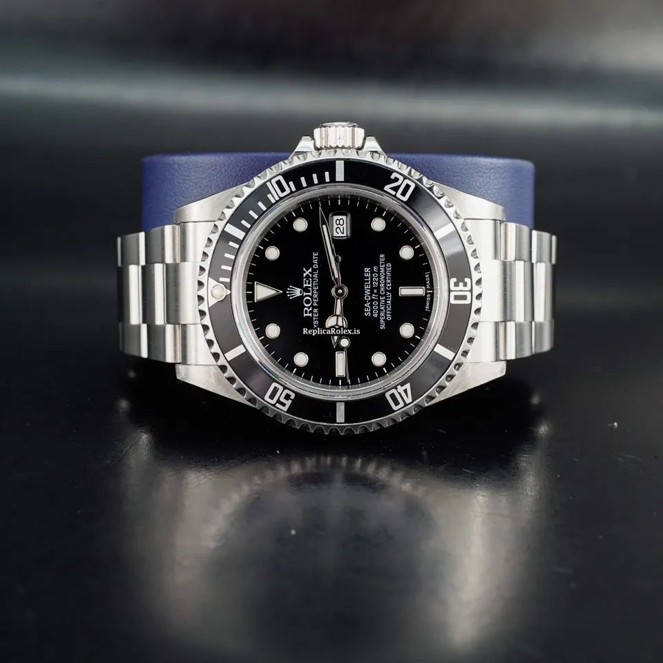 Neat Replica Rolex Sea-dweller 4000 16600 Caliber 3135 Automatic Movement 40mm Steel Case Mens/unisex Watch