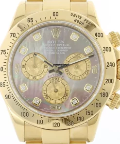 High Quality Replica Rolex Daytona 116528 Caliber 4130 Automatic Movement 40mm Yellow Gold Case Mens/unisex Watch