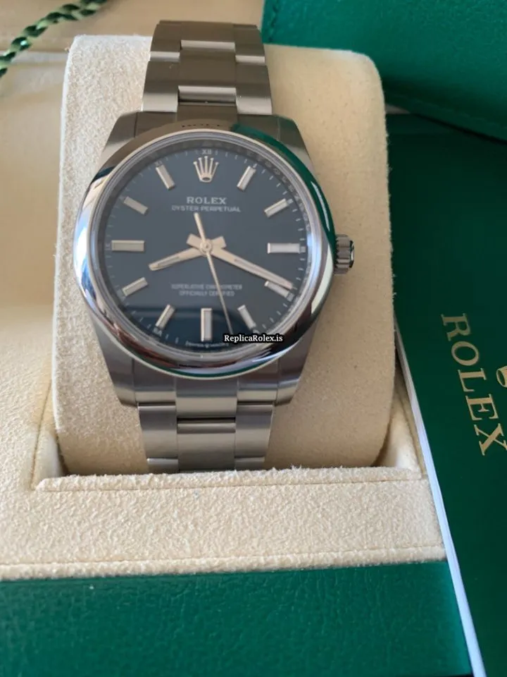 Unique Replica Rolex Oyster Perpetual 31 124200 Caliber 2232 Automatic Movement 31mm Steel Case Mens/unisex Watch - Image 3