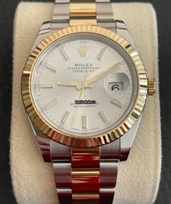 Pleasing Fake Rolex Datejust 126333 Caliber 3235 Automatic Movement 41mm Gold/steel Case Mens/unisex Watch