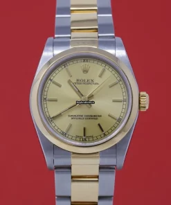 Terrific Copy Rolex Oyster Perpetual 77483 Automatic Movement 31mm Gold/steel Case Womens Watch